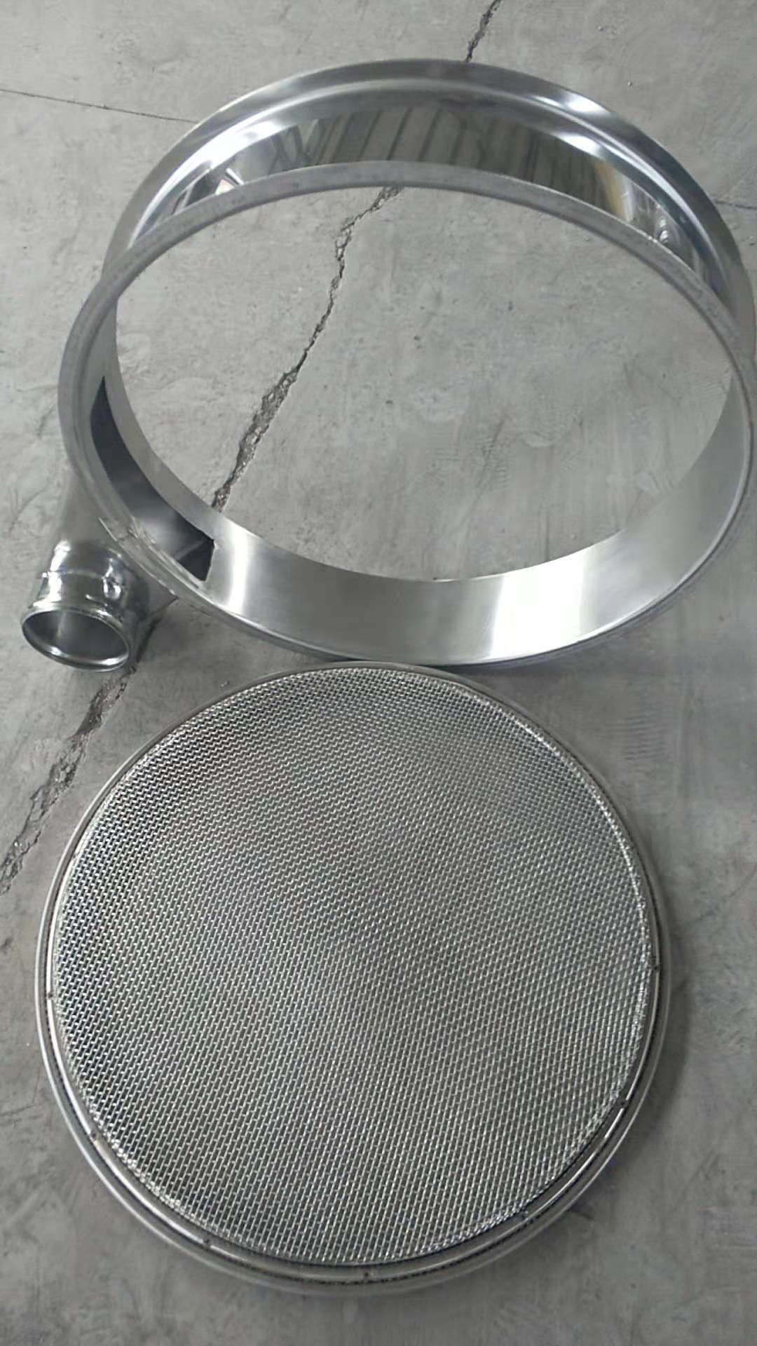 振動篩中框L型網(wǎng)架